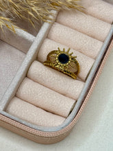 Sunburst Black Ring